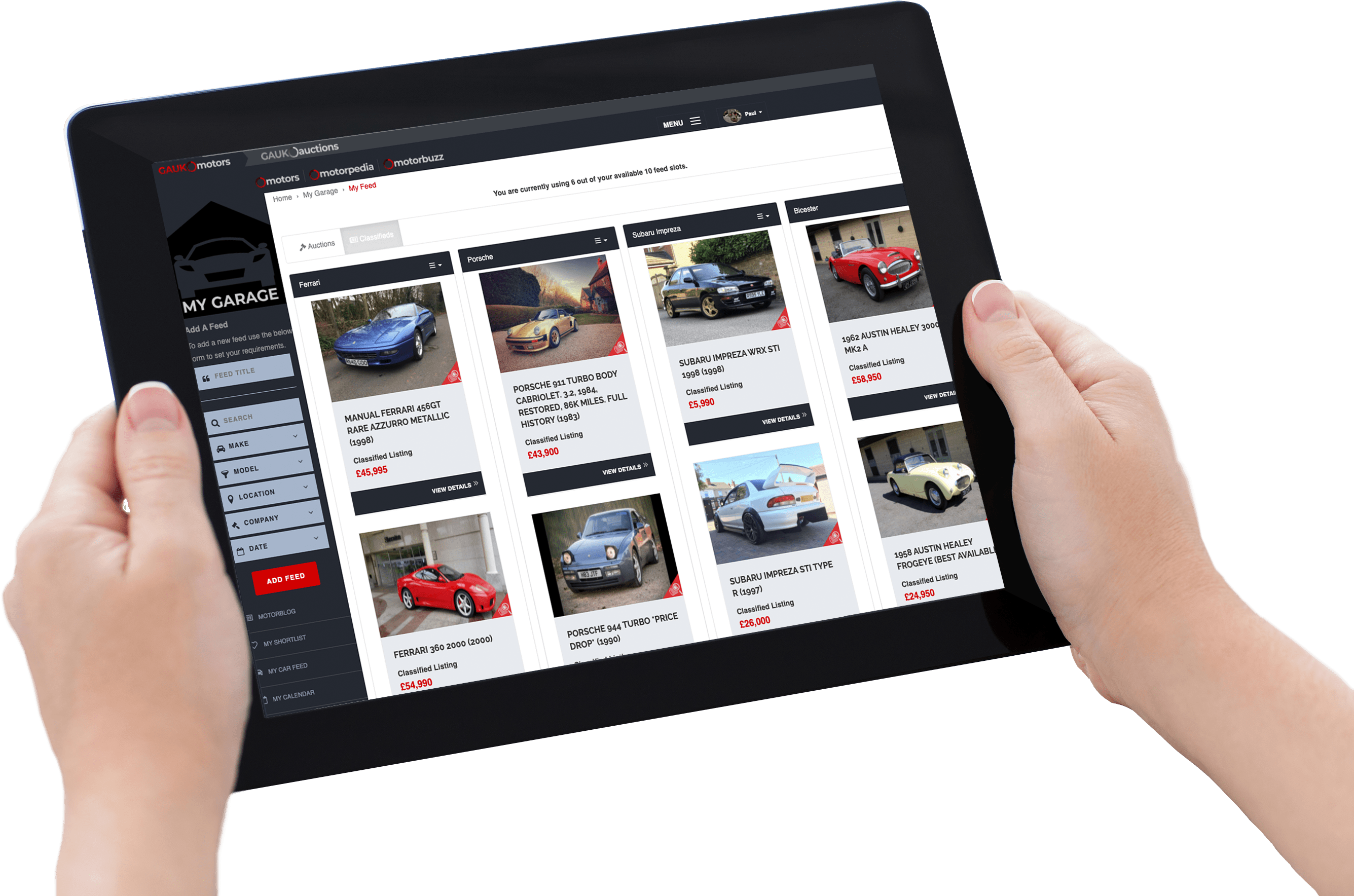 Car search feeds | Car dealers, car auctions, car classifieds