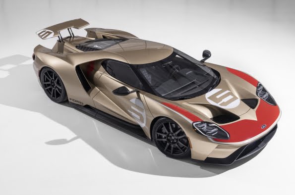 Ford GT Holman Moody Heritage Edition Honors 1-2-3 Ford Sweep at 1966 Le Mans