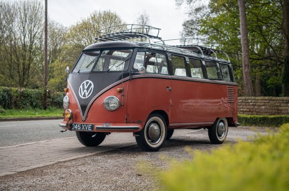 Rare VW 23-window Microbus samba-dances to Car & Classic auction - GAUK ...