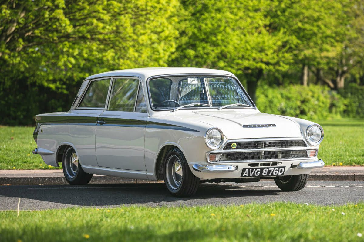 Stunning Lotus Cortina fresh from restoration to be offered at June sale