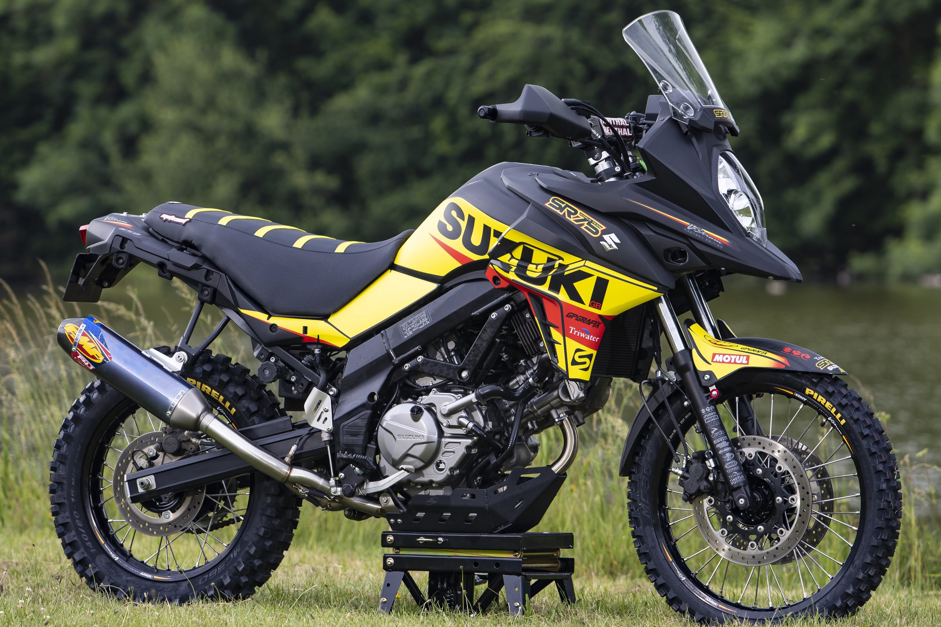 SR75 Suzuki adds supercross twist to project V-Strom 650XT