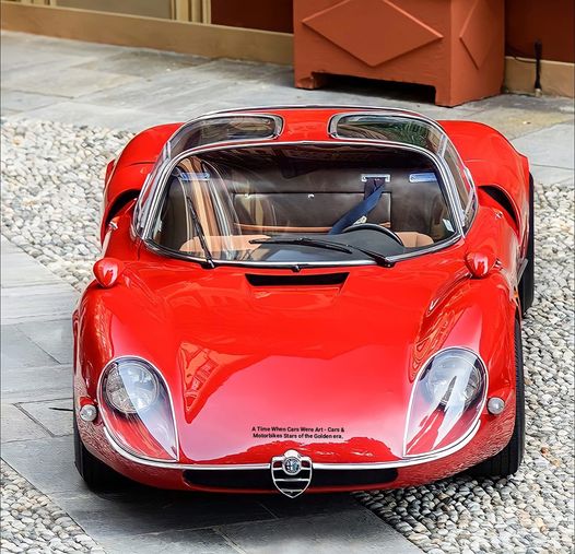 🇮🇹 The Beauty And The Beast 1968 Alfa Romeo 33/2 Stradale 2.0 V8 230 hp