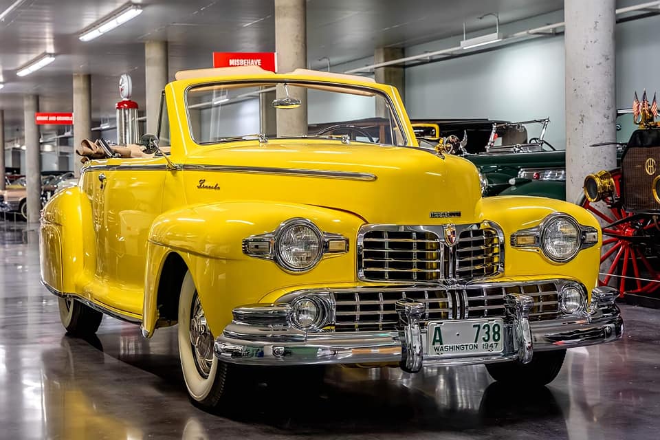 1947 Lincoln Model 76H 2-Door Convertible Coupe V12