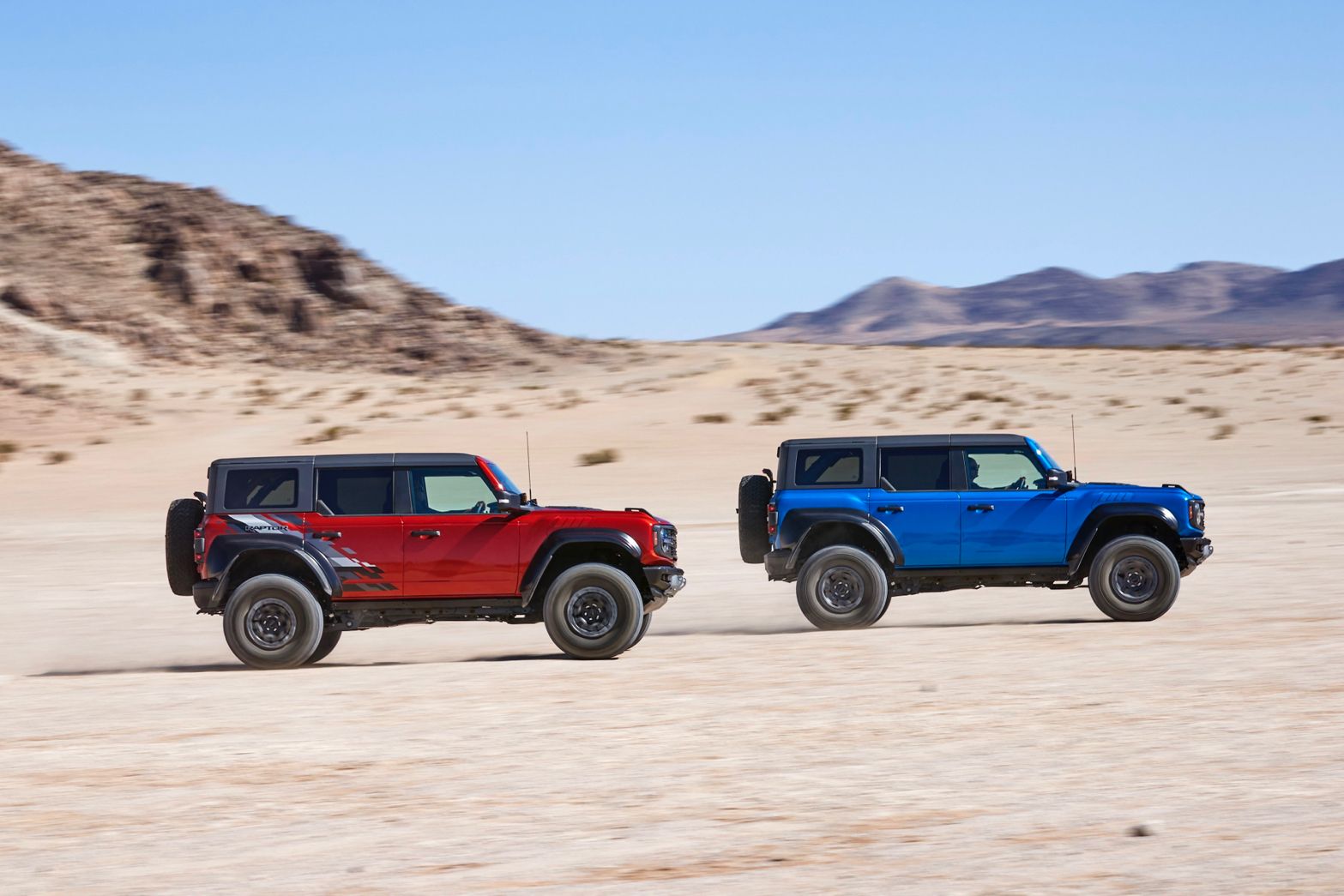 Capable of highway-speed desert-dune conquering and Baja rock-crawling
