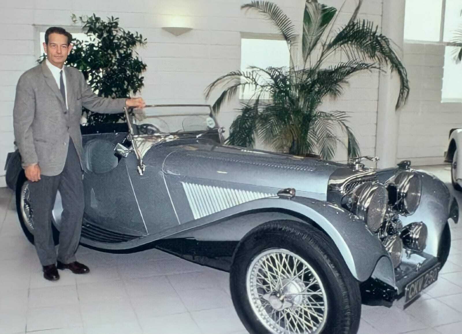 King of Romania Michaels 1940 Jaguar SS 100 3½-litre