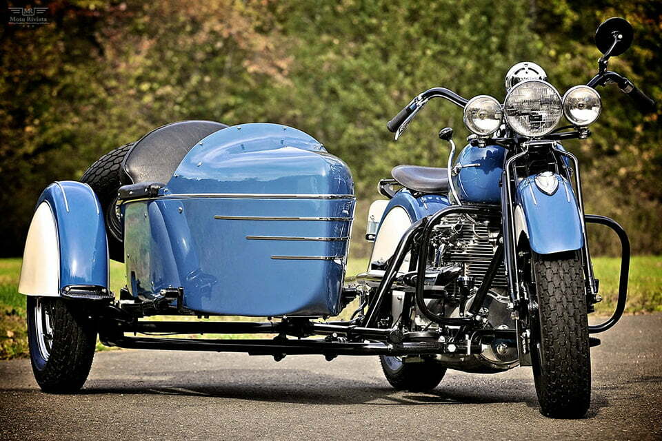 1941 Indian Four with Indian Sidecar