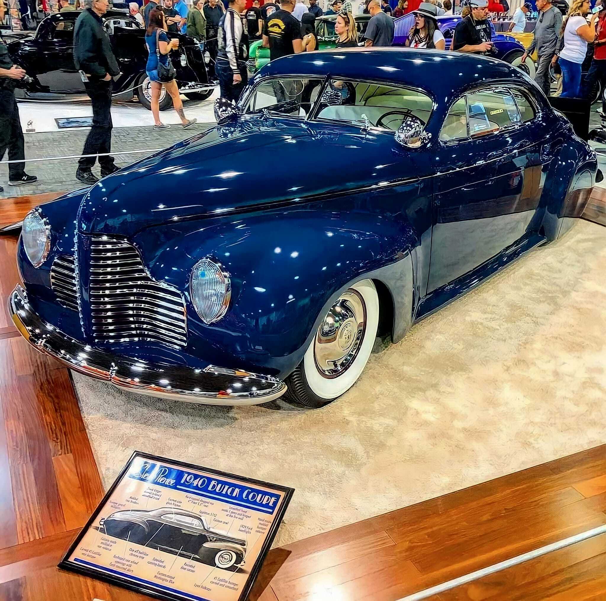 Steve Pierce’s Awardwinning 1940 Buick Coupe Kustom called “Pamela”