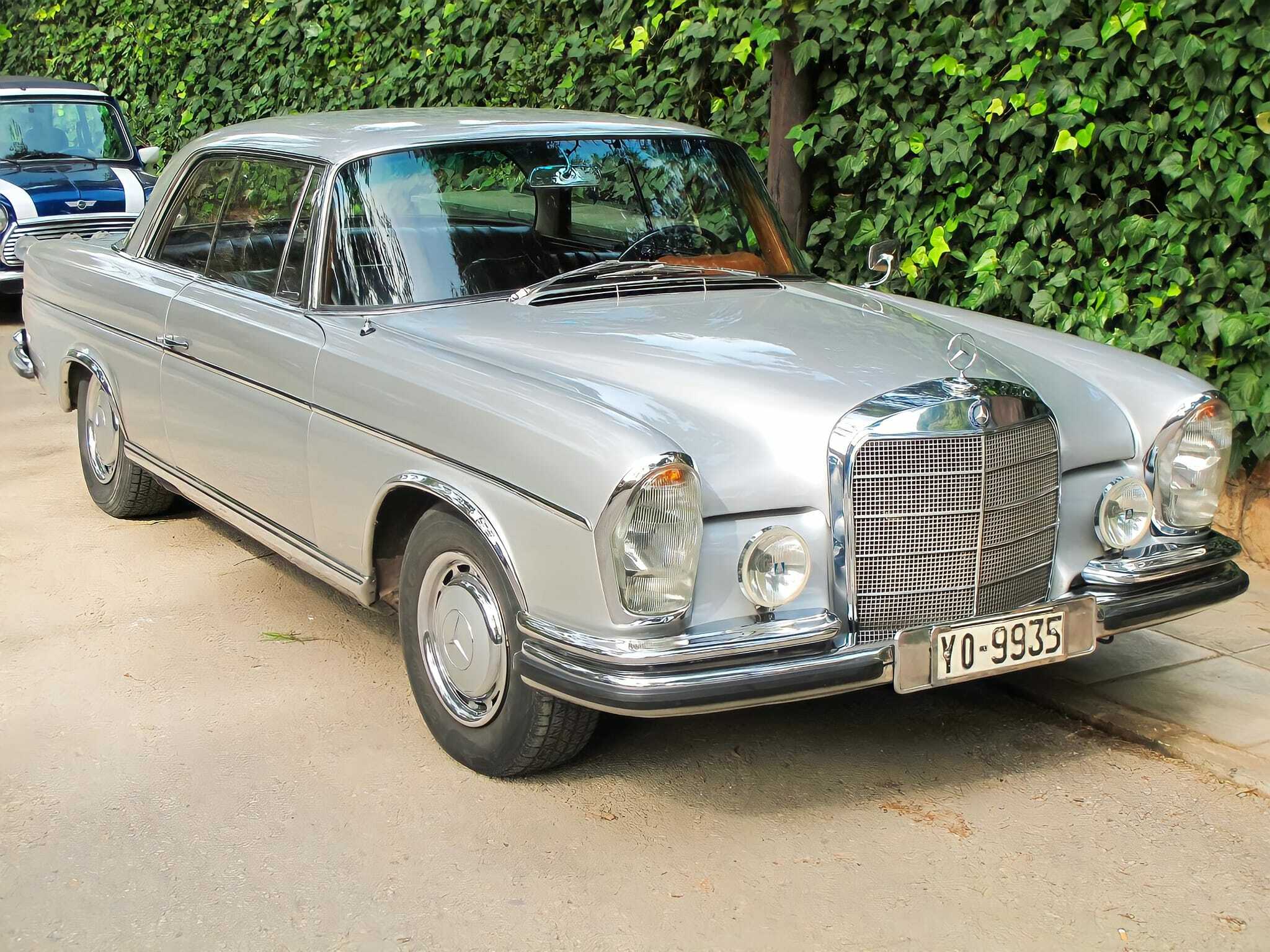 The first owner was Prince Michael of Greece & Denmark, 1967 Mercedes-Benz 250SE Coupé