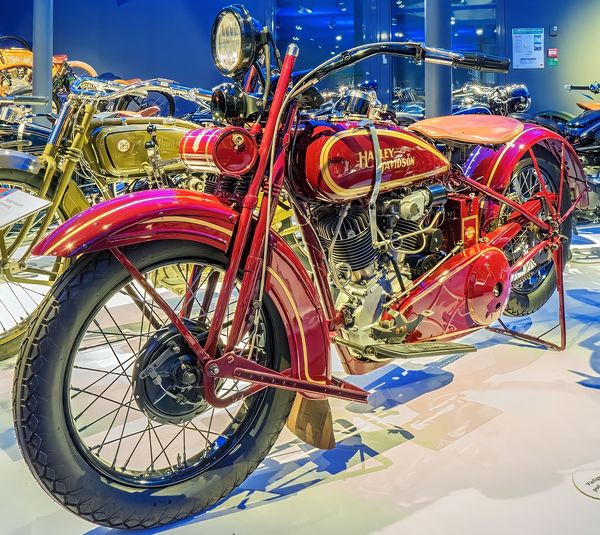 1928 Harley-Davidson V-twin JDH motorcycle