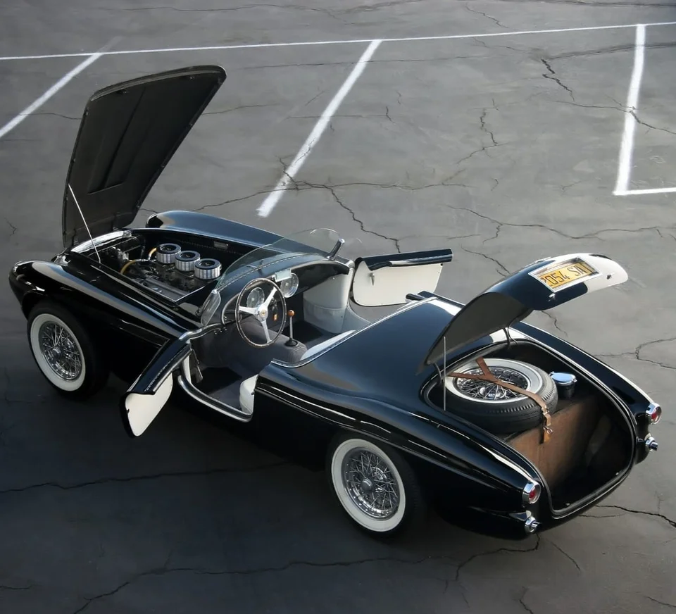 1952 Ferrari 212/225 Inter Spyder Barchetta by Touring Superleggera