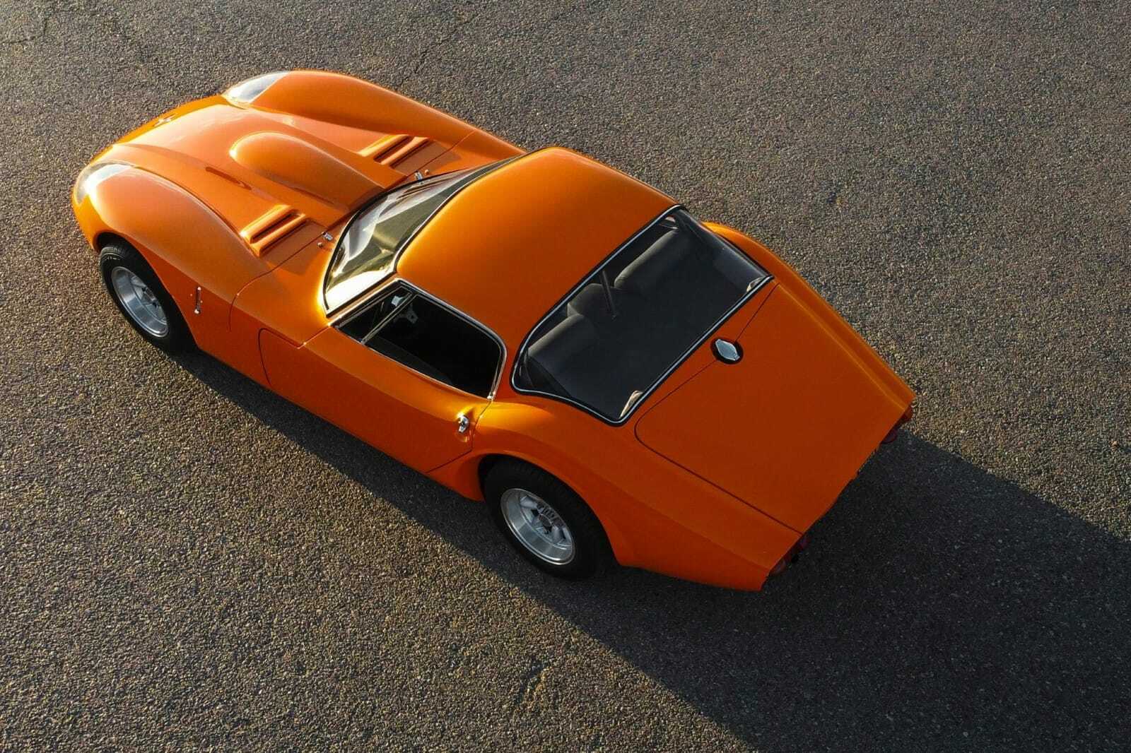 1968 Marcos 1600 GT in Lotus Orange