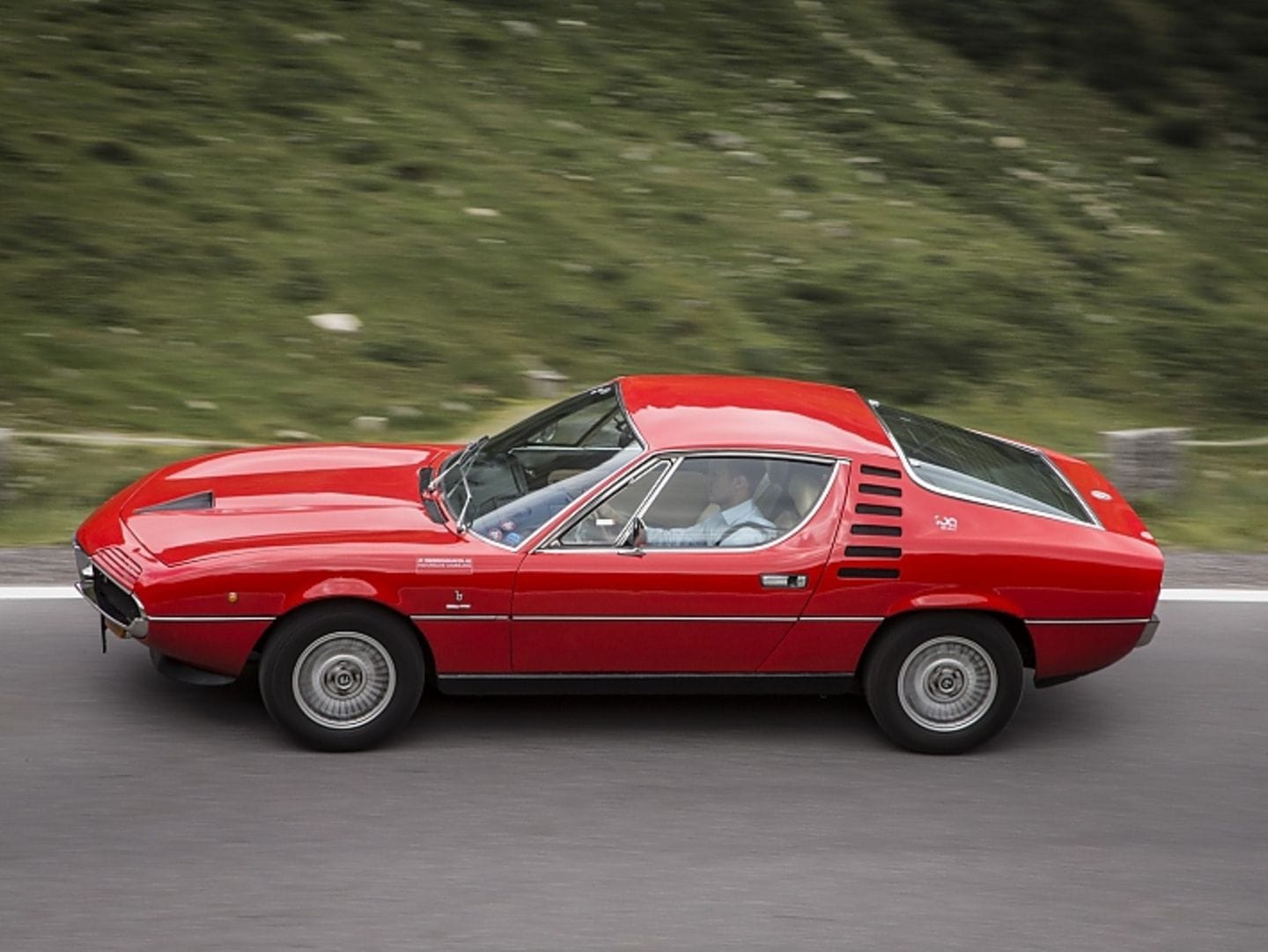 1967 -1977  Alfa Romeo Montreal. Designed by Marcello Gandini