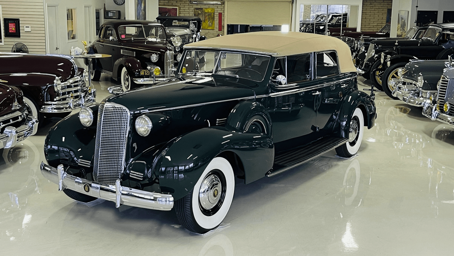 Another beauty 1937 Cadillac Series 75 Convertible V8 Sedan by Fleetwood